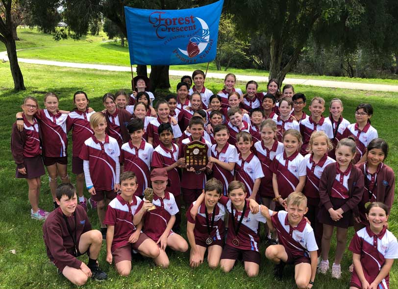 Interschool Cross Country Team Success