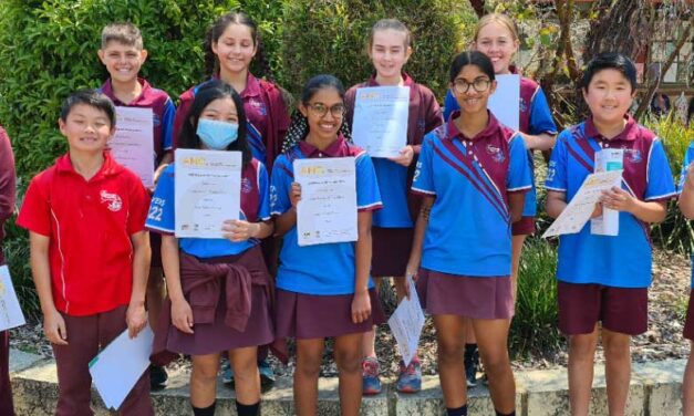 Well Done to the Australian Maths Competition Participants 2022