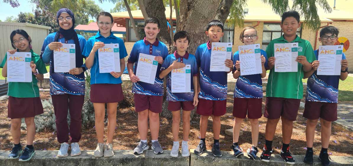 Well Done Australian Maths Competitors 2024